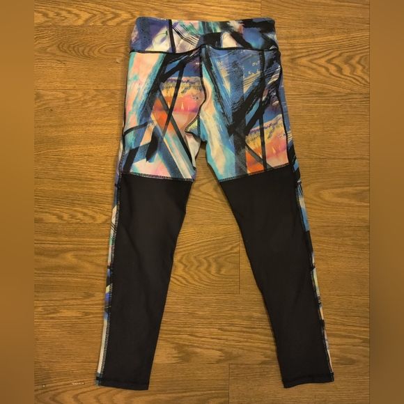 Soul Cycle Cropped Leggings. Sz M - Picture 2 of 5